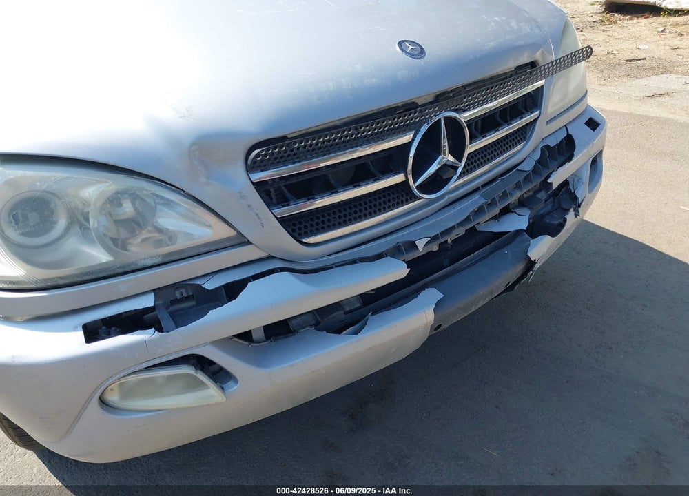 2004 MERCEDES-BENZ ML 500 4MATIC VIN: 4JGAB75E24A460171
