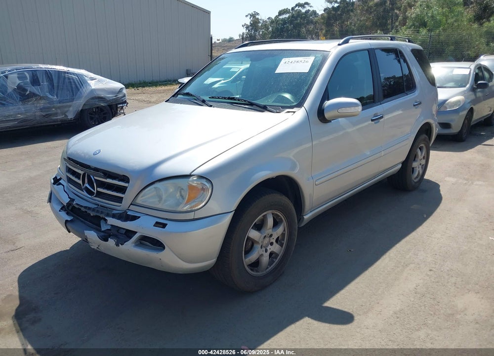 2004 MERCEDES-BENZ ML 500 4MATIC VIN: 4JGAB75E24A460171