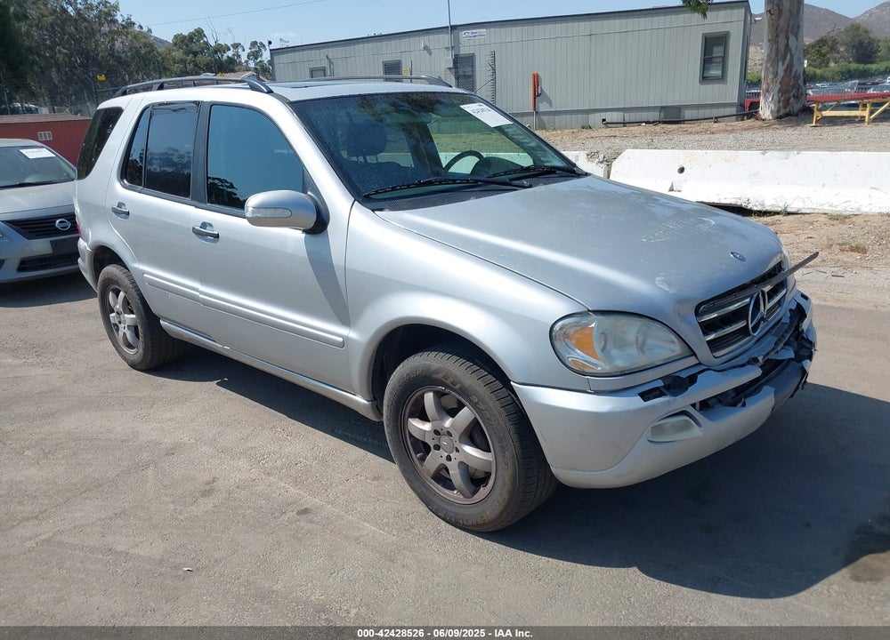 2004 MERCEDES-BENZ ML 500 4MATIC VIN: 4JGAB75E24A460171
