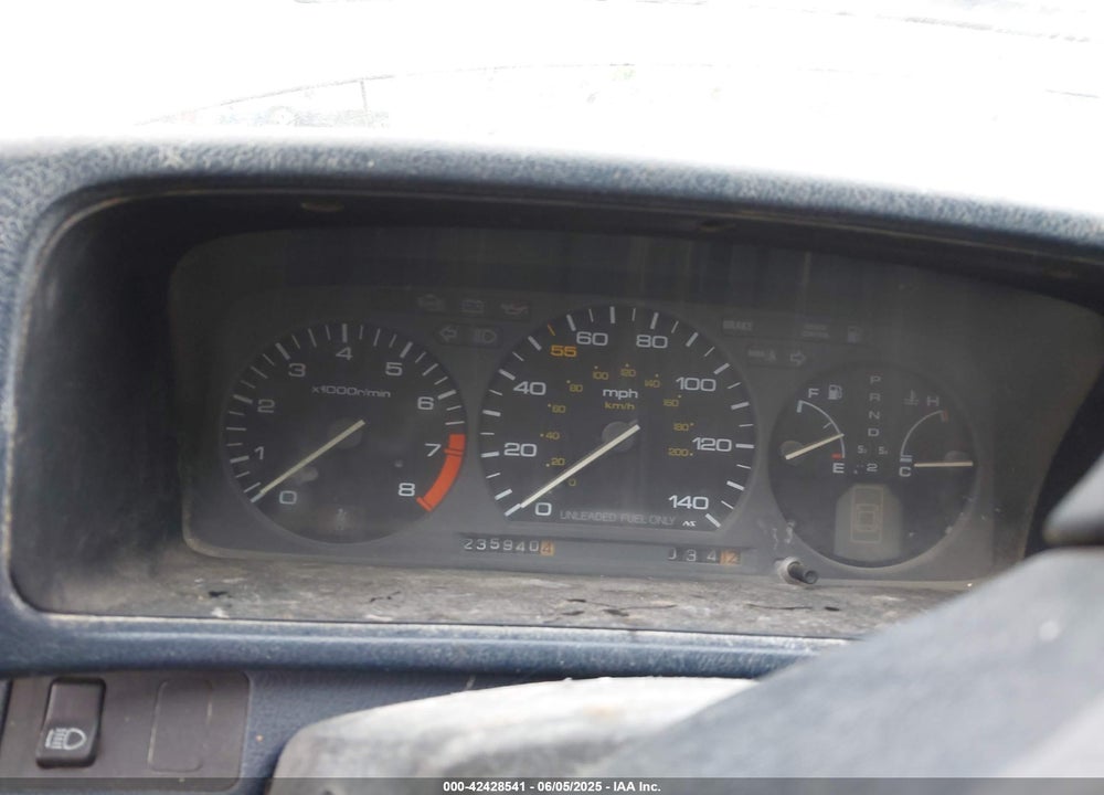 1991 HONDA PRELUDE 2.0SI VIN: JHMBA4228MC002304