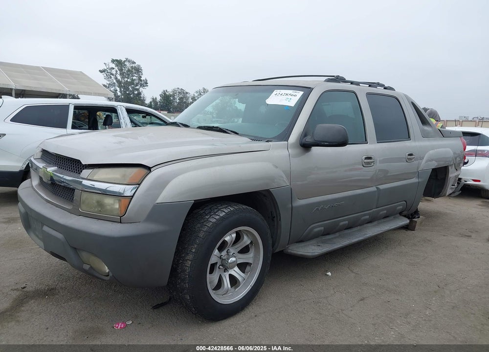 2002 CHEVROLET AVALANCHE 1500 VIN: 3GNEC13T02G123120