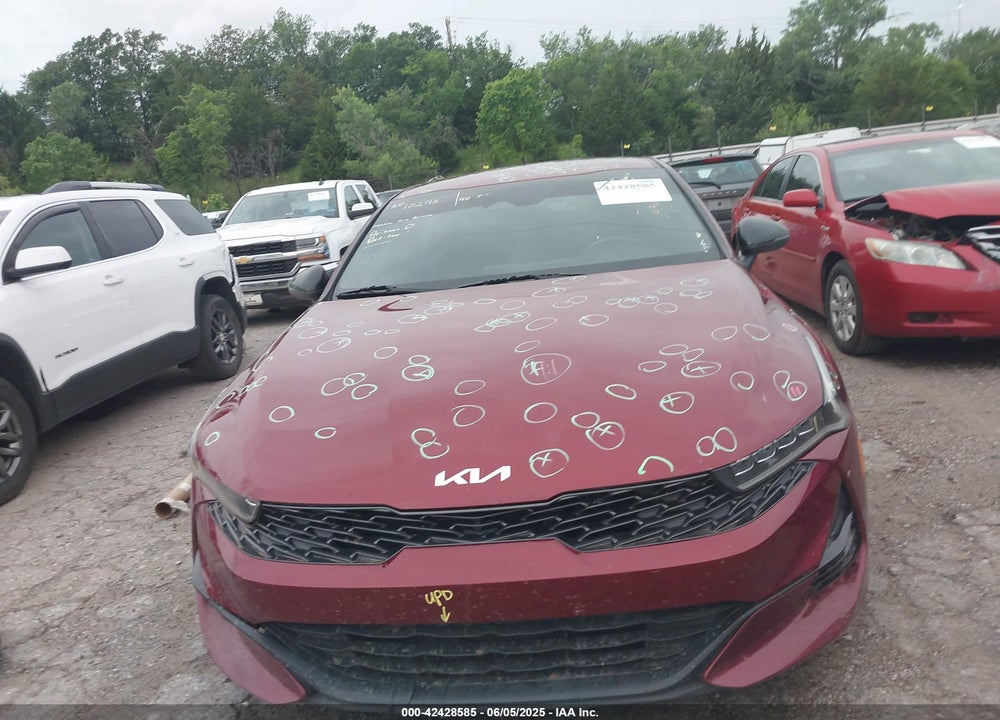 2022 KIA K5 VIN: 5XXG64J27NG137477