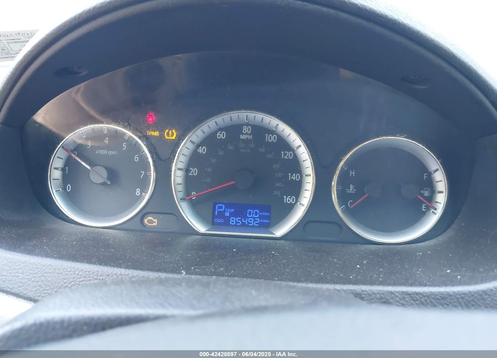 2009 HYUNDAI SONATA VIN: 5NPET46C39H533465
