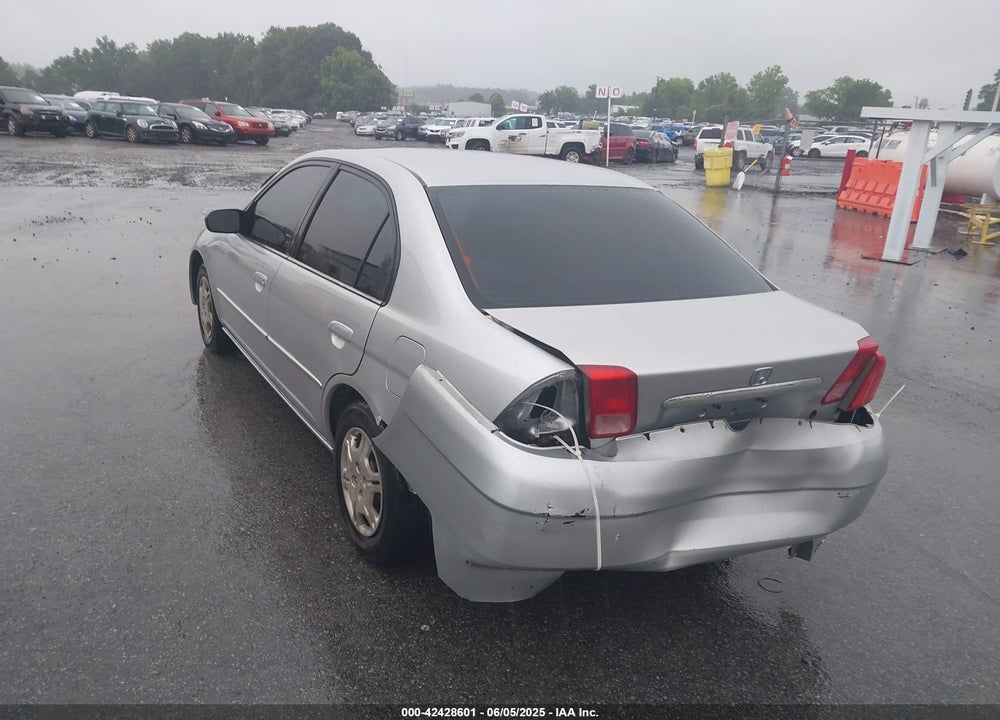 2002 HONDA CIVIC LX VIN: JHMES16562S002799