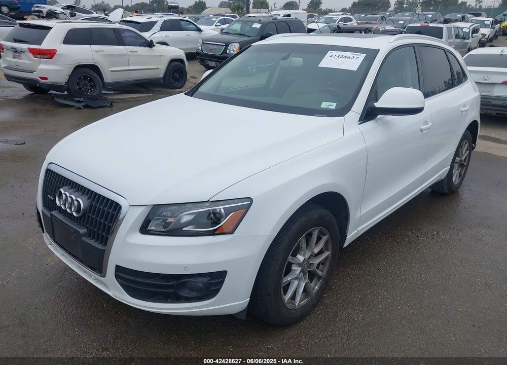 2012 AUDI Q5 2.0T PREMIUM VIN: WA1LFAFPXCA125912