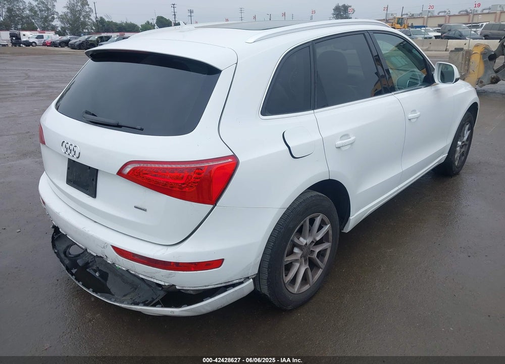 2012 AUDI Q5 2.0T PREMIUM VIN: WA1LFAFPXCA125912