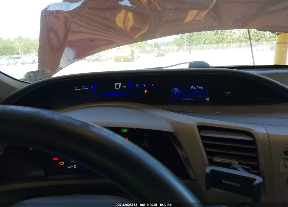 2012 HONDA CIVIC VIN: 2HGFB2F59CH586718