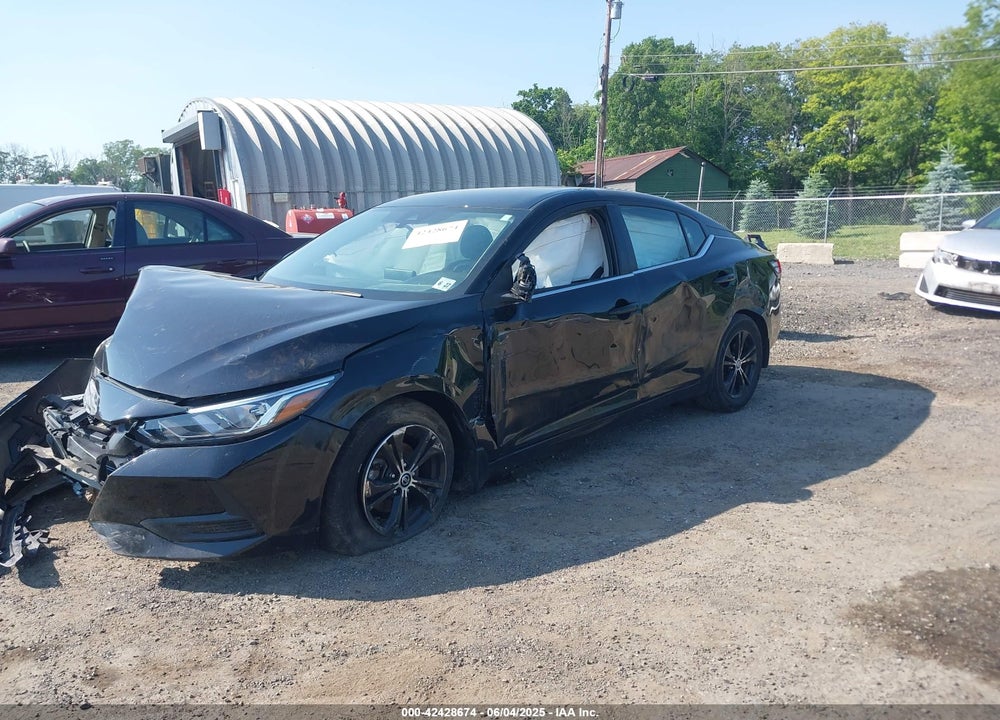 2022 NISSAN SENTRA SV XTRONIC CVT VIN: 3N1AB8CV6NY269107