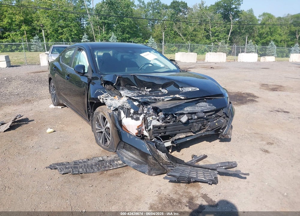 2022 NISSAN SENTRA SV XTRONIC CVT VIN: 3N1AB8CV6NY269107