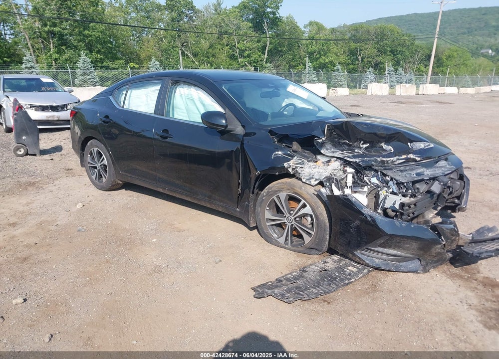 2022 NISSAN SENTRA SV XTRONIC CVT VIN: 3N1AB8CV6NY269107
