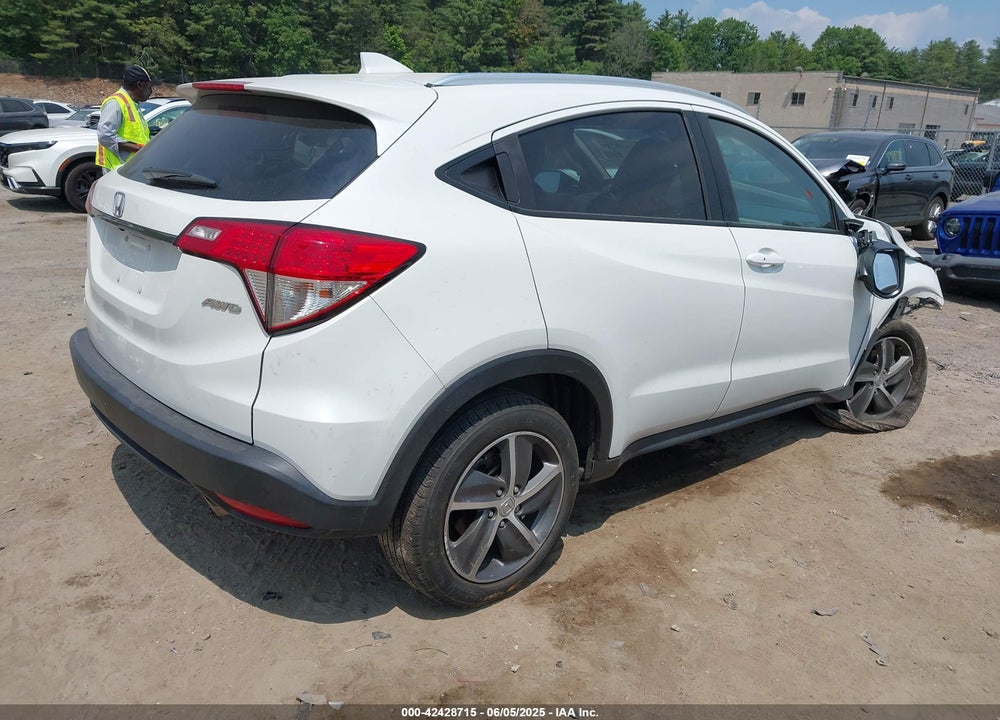2022 HONDA HR-V AWD EX-L VIN: 3CZRU6H75NM732008