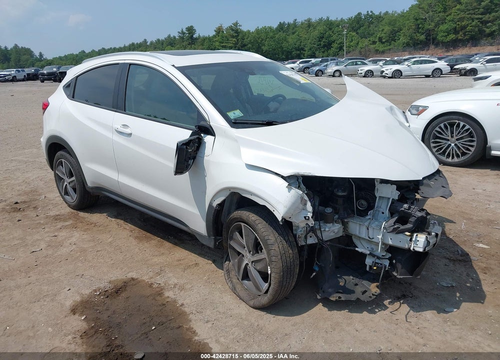 2022 HONDA HR-V AWD EX-L VIN: 3CZRU6H75NM732008
