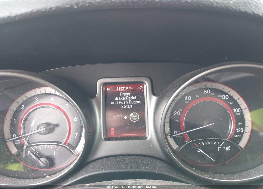 2015 DODGE JOURNEY VIN: 3C4PDDGG6FT740760