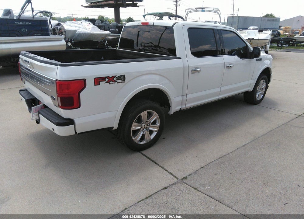 2020 FORD F-150 PLATINUM VIN: 1FTEW1E57LFA45632
