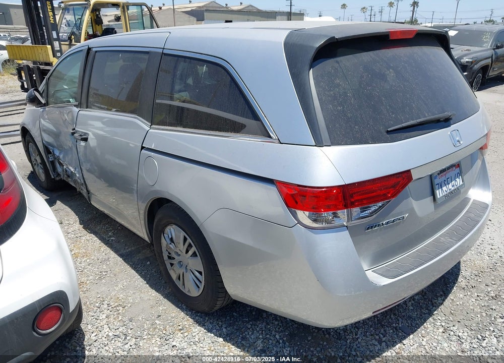 2015 HONDA ODYSSEY LX VIN: 5FNRL5H27FB078383