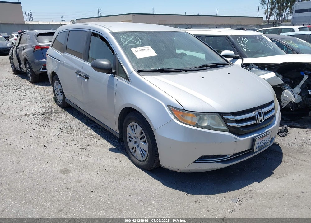2015 HONDA ODYSSEY LX VIN: 5FNRL5H27FB078383