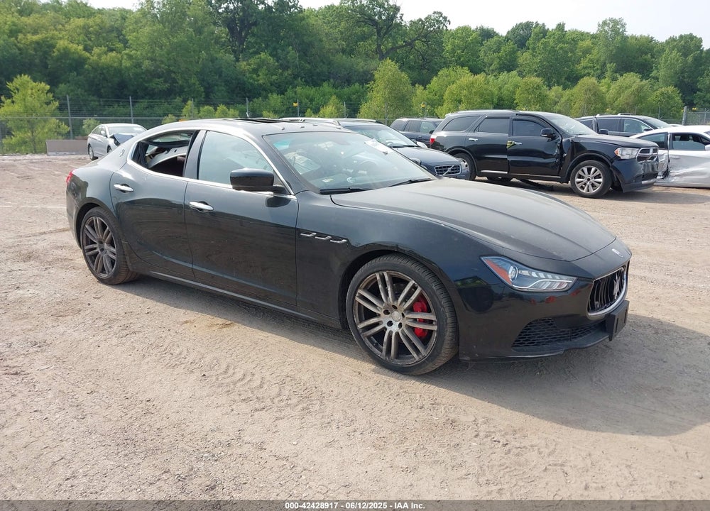 2016 MASERATI GHIBLI VIN: ZAM57RTA9G1167788