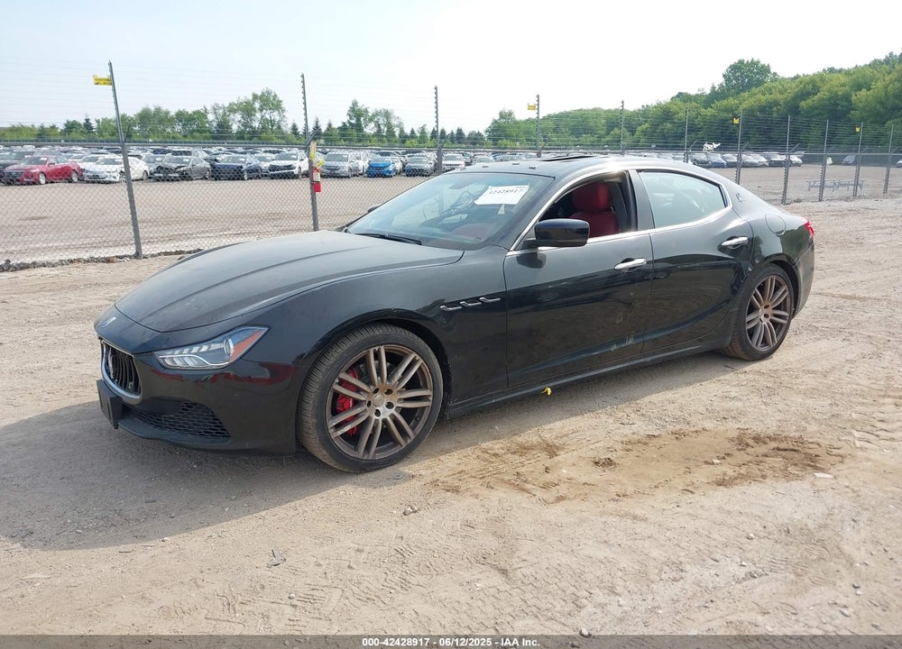 2016 MASERATI GHIBLI VIN: ZAM57RTA9G1167788