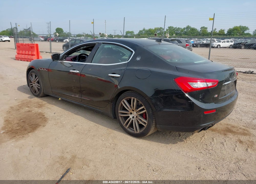 2016 MASERATI GHIBLI VIN: ZAM57RTA9G1167788