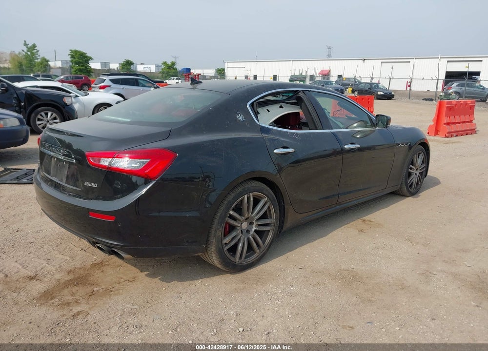 2016 MASERATI GHIBLI VIN: ZAM57RTA9G1167788