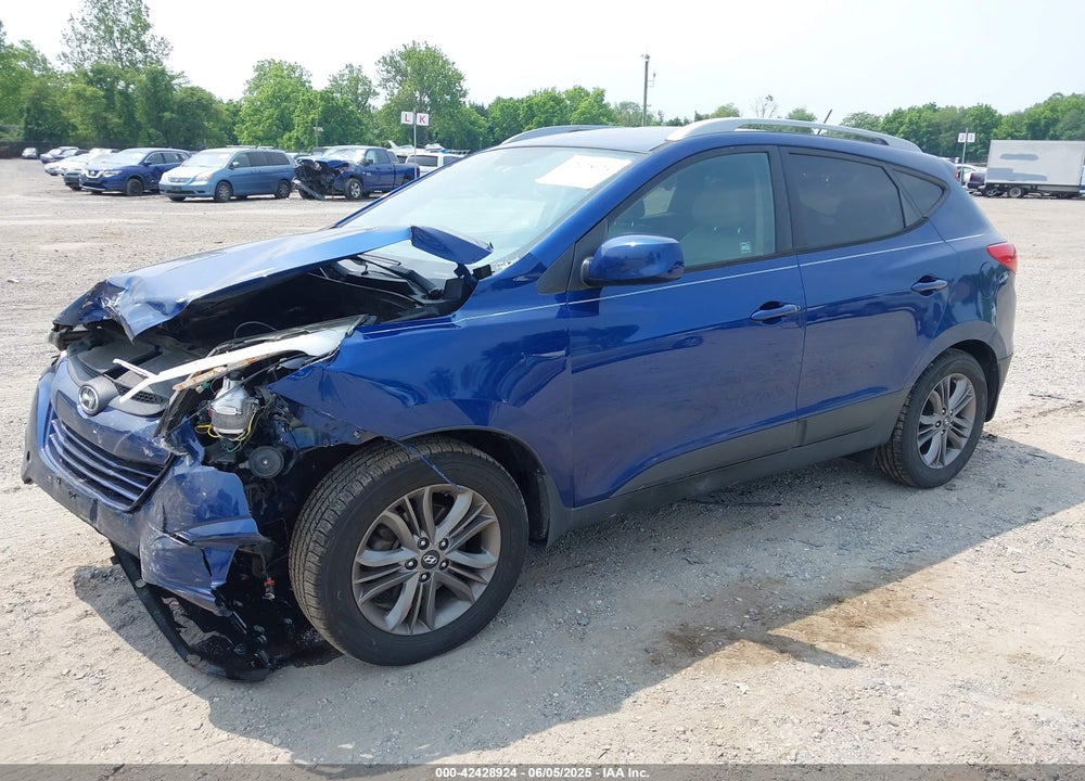 2014 HYUNDAI TUCSON VIN: KM8JU3AG8EU796210