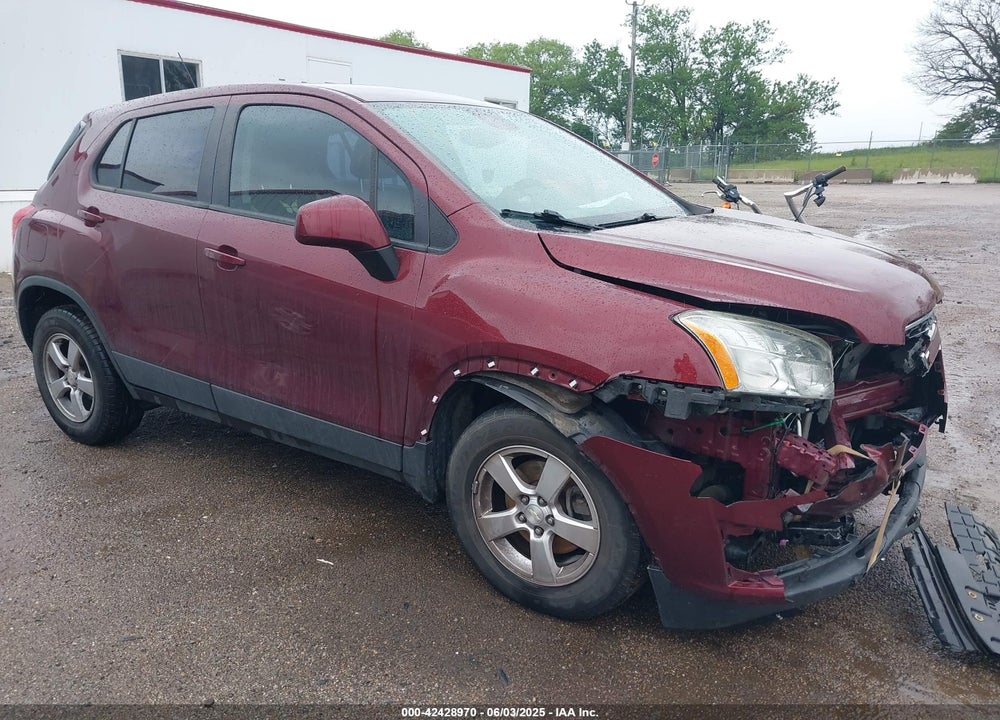 2016 CHEVROLET TRAX LS VIN: 3GNCJNSB0GL250512