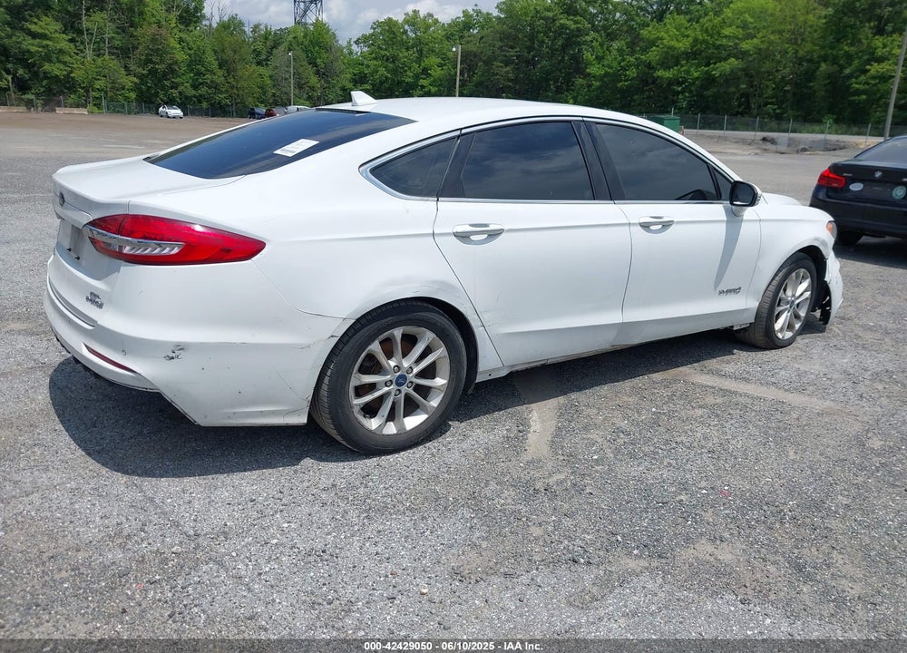 2019 FORD FUSION HYBRID VIN: 3FA6P0MU4KR182216