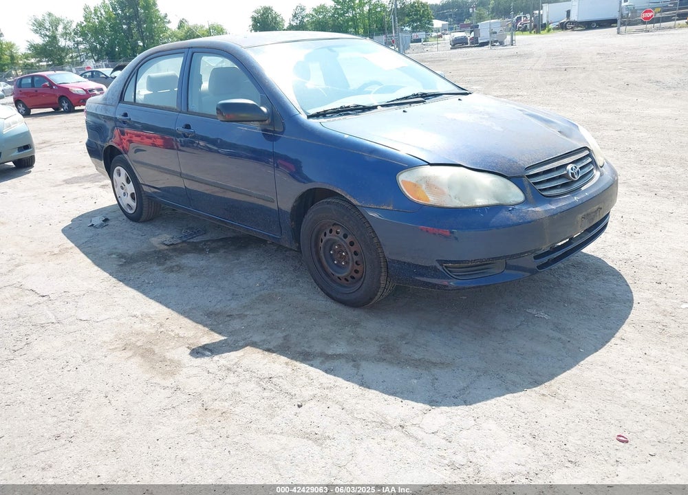 2003 TOYOTA COROLLA CE VIN: JTDBR32E230022594