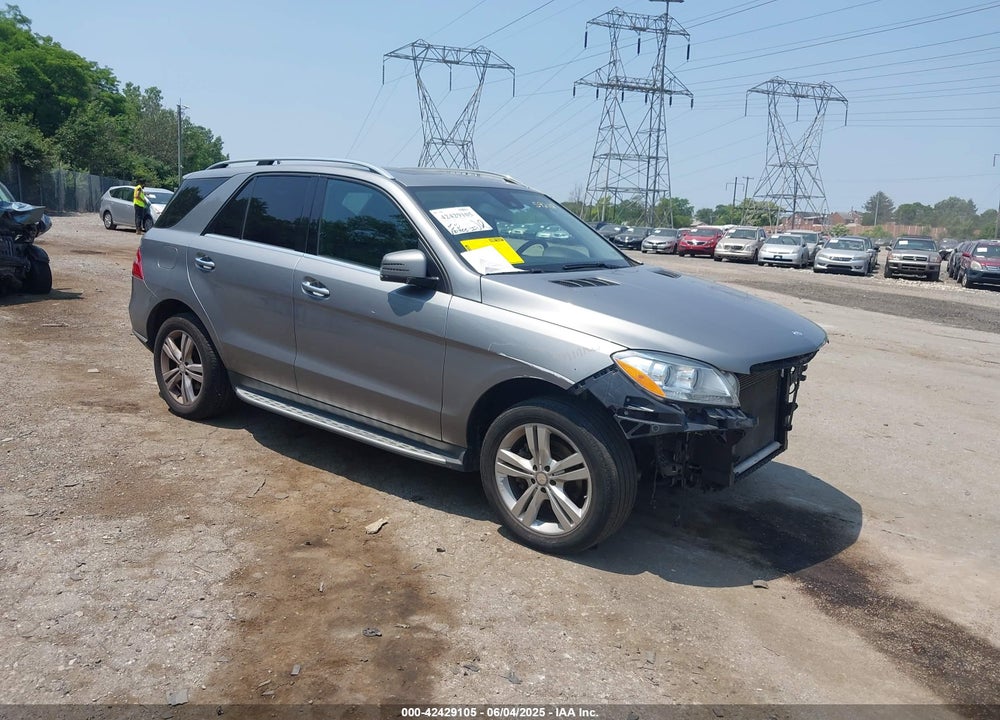 2015 MERCEDES-BENZ ML 350 4MATIC VIN: 4JGDA5HBXFA592118