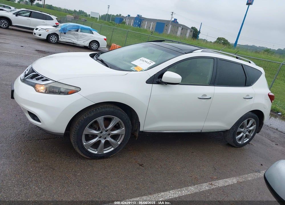 2014 NISSAN MURANO VIN: JN8AZ1MW2EW510017