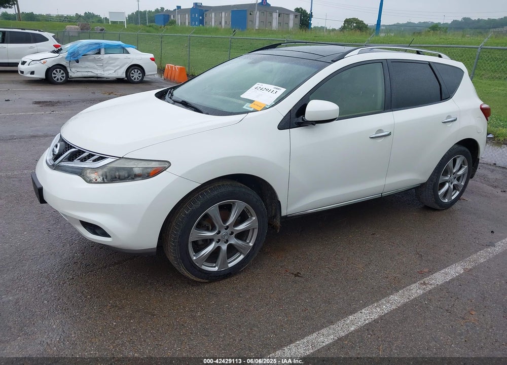 2014 NISSAN MURANO VIN: JN8AZ1MW2EW510017