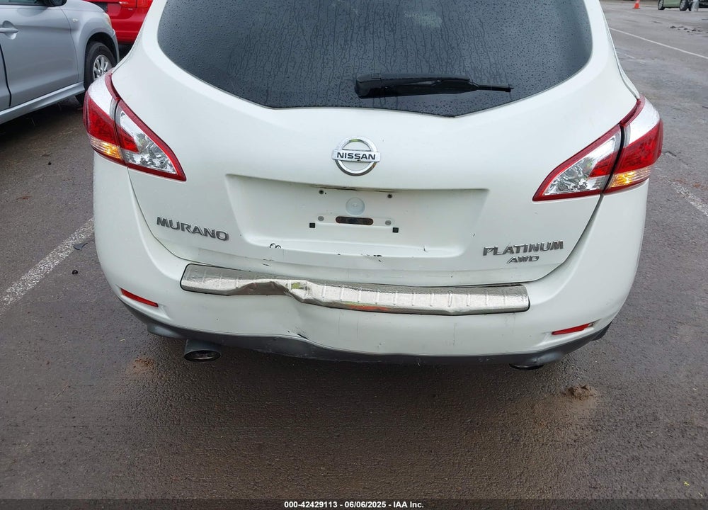 2014 NISSAN MURANO VIN: JN8AZ1MW2EW510017
