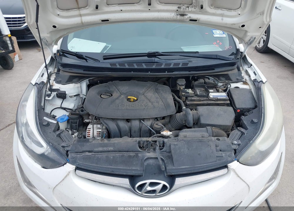 2016 HYUNDAI ELANTRA SE VIN: 5NPDH4AE9GH726853