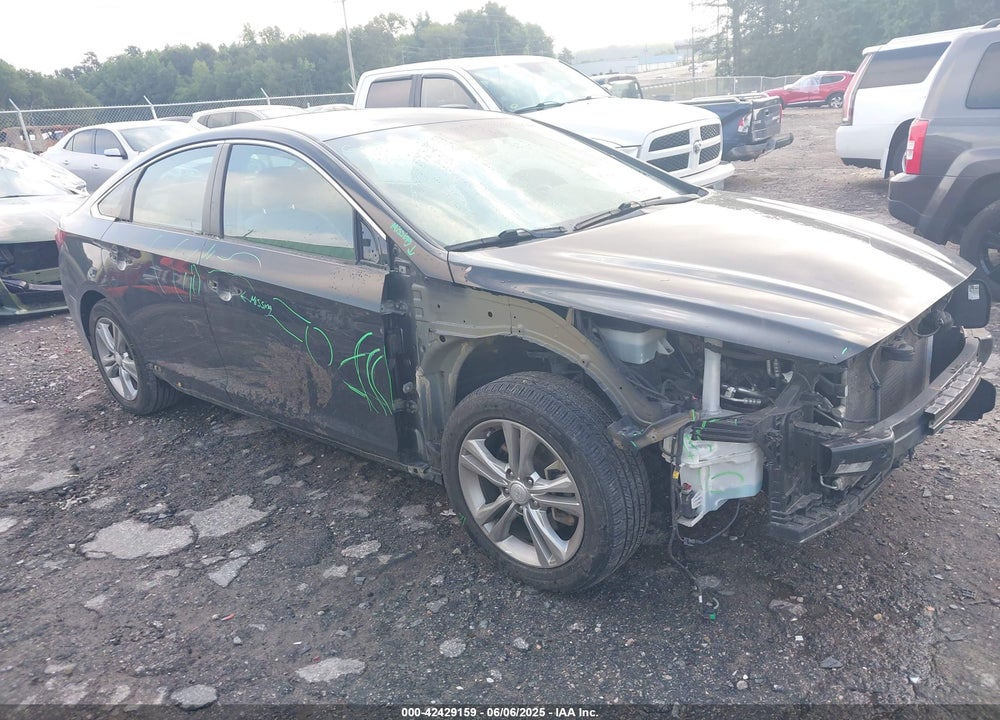 2018 HYUNDAI SONATA SEL VIN: 5NPE34AF8JH645765