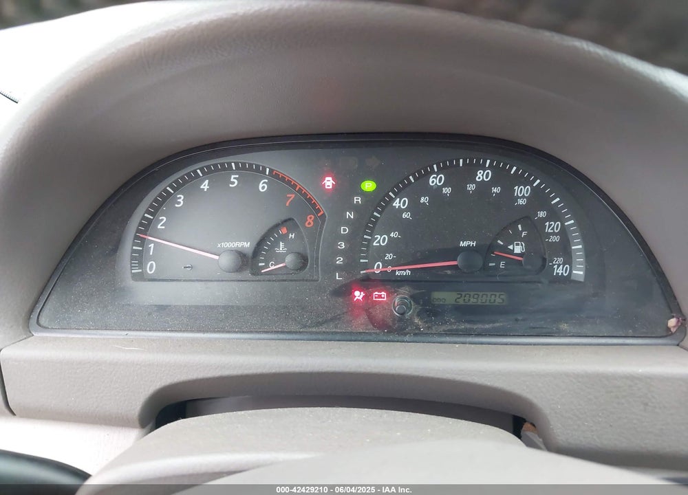 2003 TOYOTA CAMRY XLE V6 VIN: 4T1BF32K33U053534