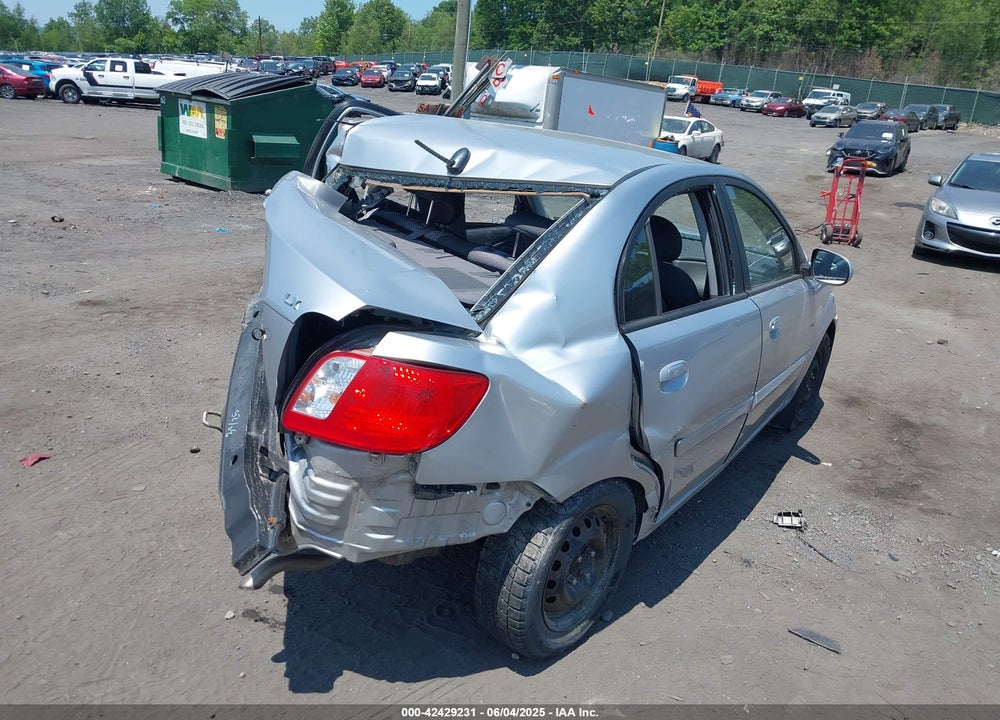 2010 KIA RIO LX VIN: KNADH4A30A6634530