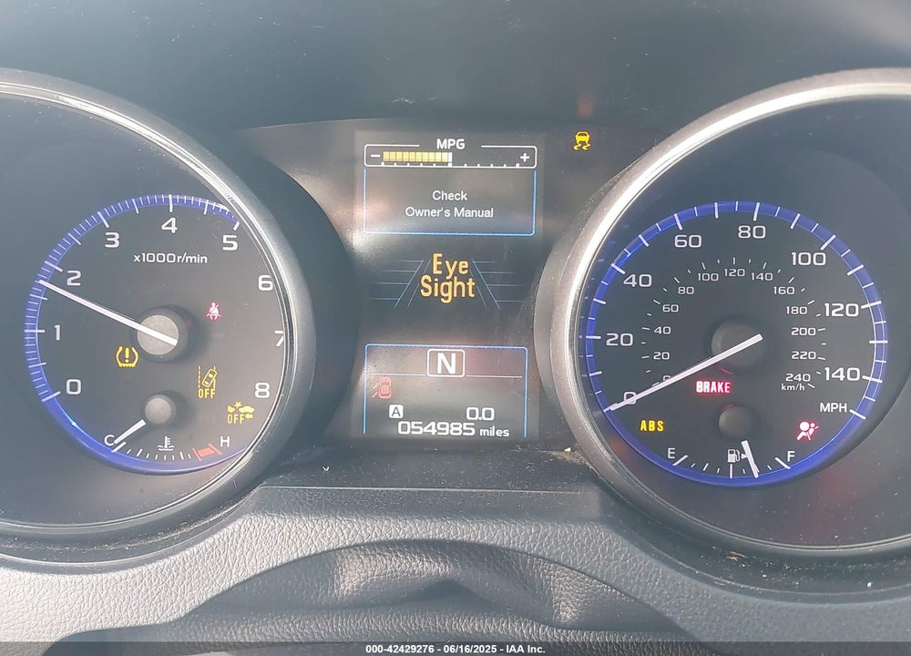 2018 SUBARU OUTBACK VIN: 4S4BSAFC5J3346194