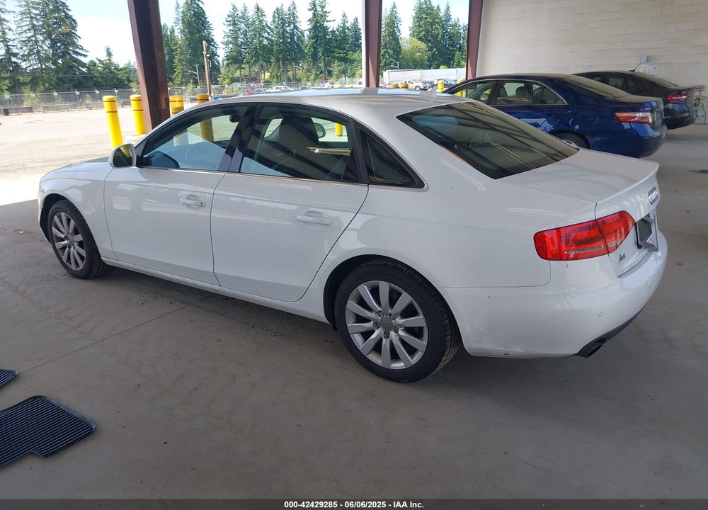 2009 AUDI A4 VIN: WAULK78K09N038847