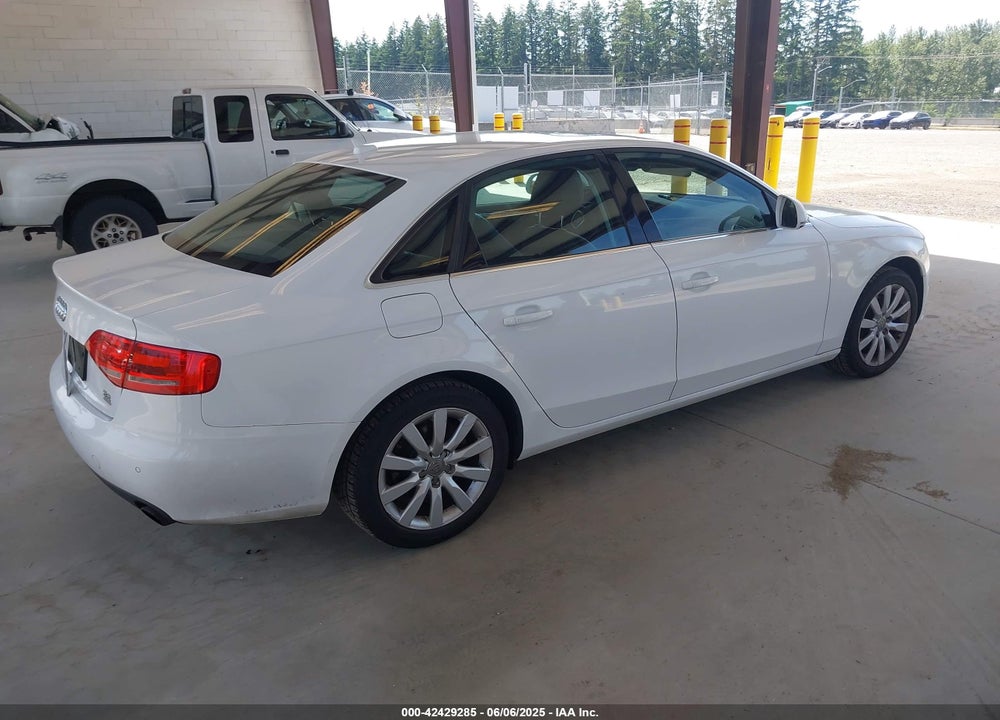 2009 AUDI A4 VIN: WAULK78K09N038847