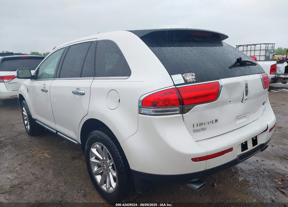 2011 LINCOLN MKX VIN: 2LMDJ6JKXBBJ12467