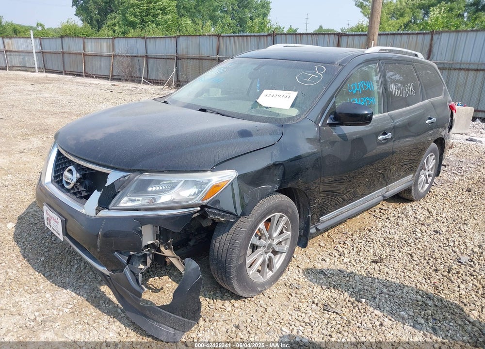 2014 NISSAN PATHFINDER SL VIN: 5N1AR2MM0EC735744