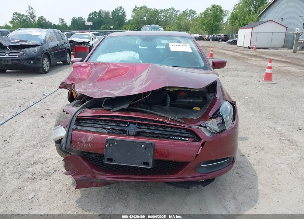 2015 DODGE DART VIN: 1C3CDFBB7FD238453
