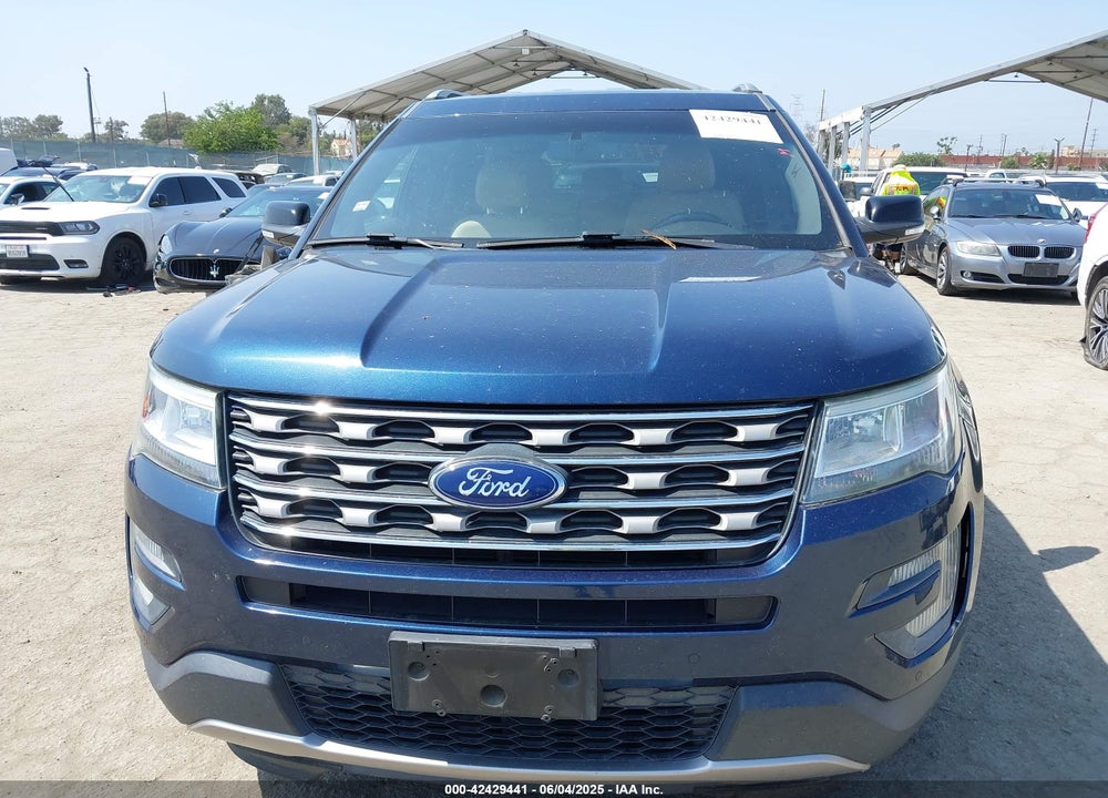 2016 FORD EXPLORER XLT VIN: 1FM5K7D80GGD28444