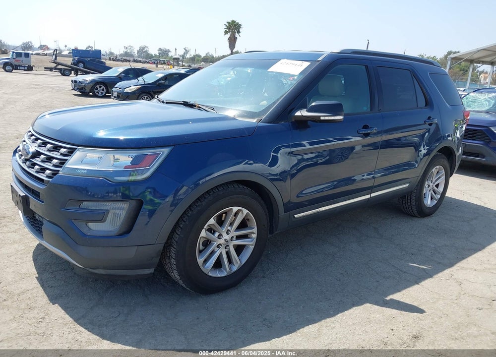2016 FORD EXPLORER XLT VIN: 1FM5K7D80GGD28444