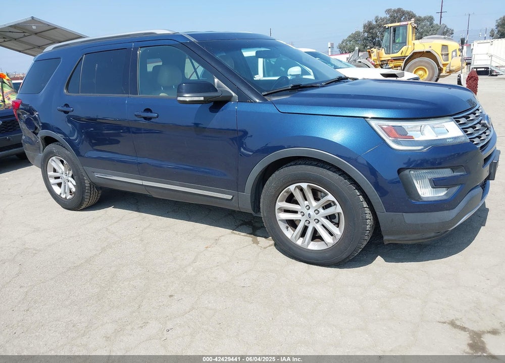 2016 FORD EXPLORER XLT VIN: 1FM5K7D80GGD28444