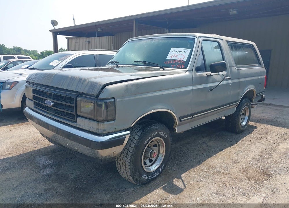 1989 FORD BRONCO U100 VIN: 1FMEU15NXKLA14330