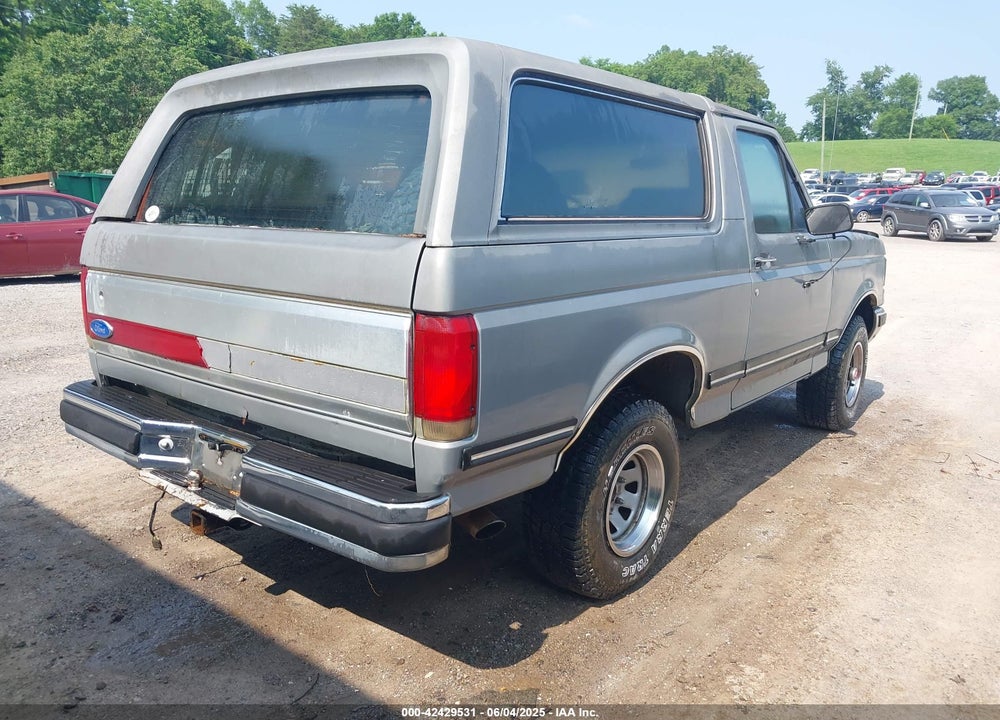 1989 FORD BRONCO U100 VIN: 1FMEU15NXKLA14330