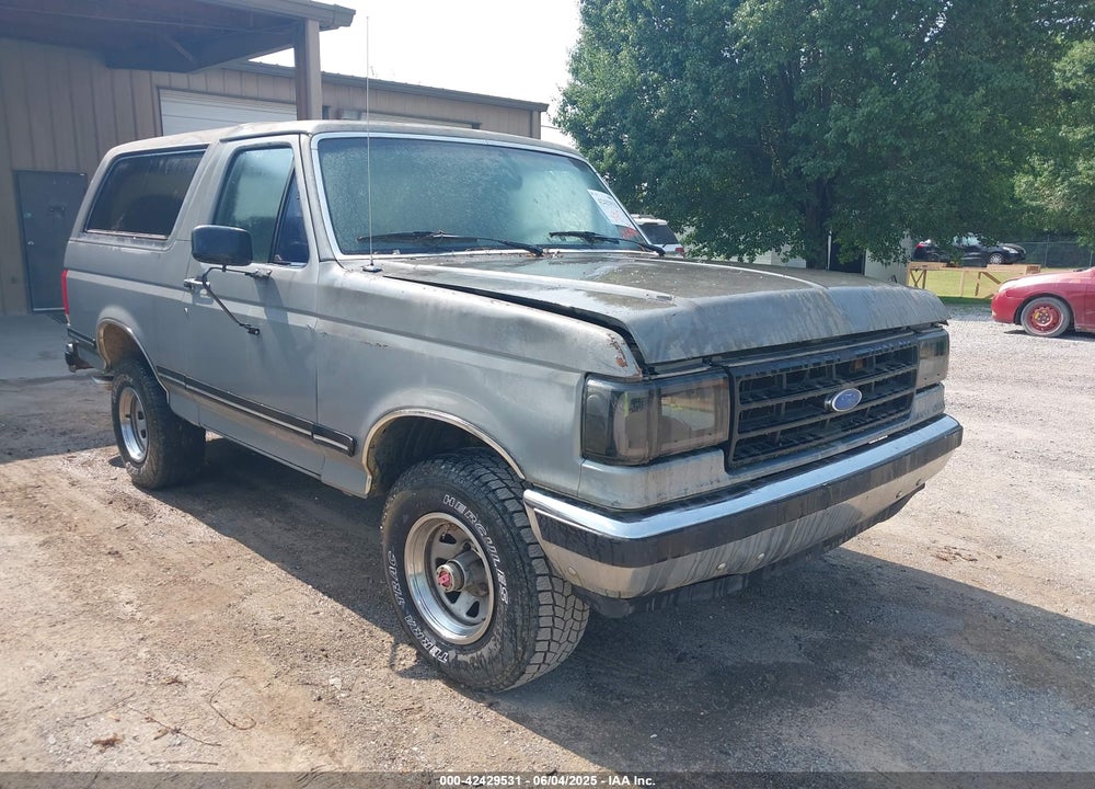 1989 FORD BRONCO U100 VIN: 1FMEU15NXKLA14330