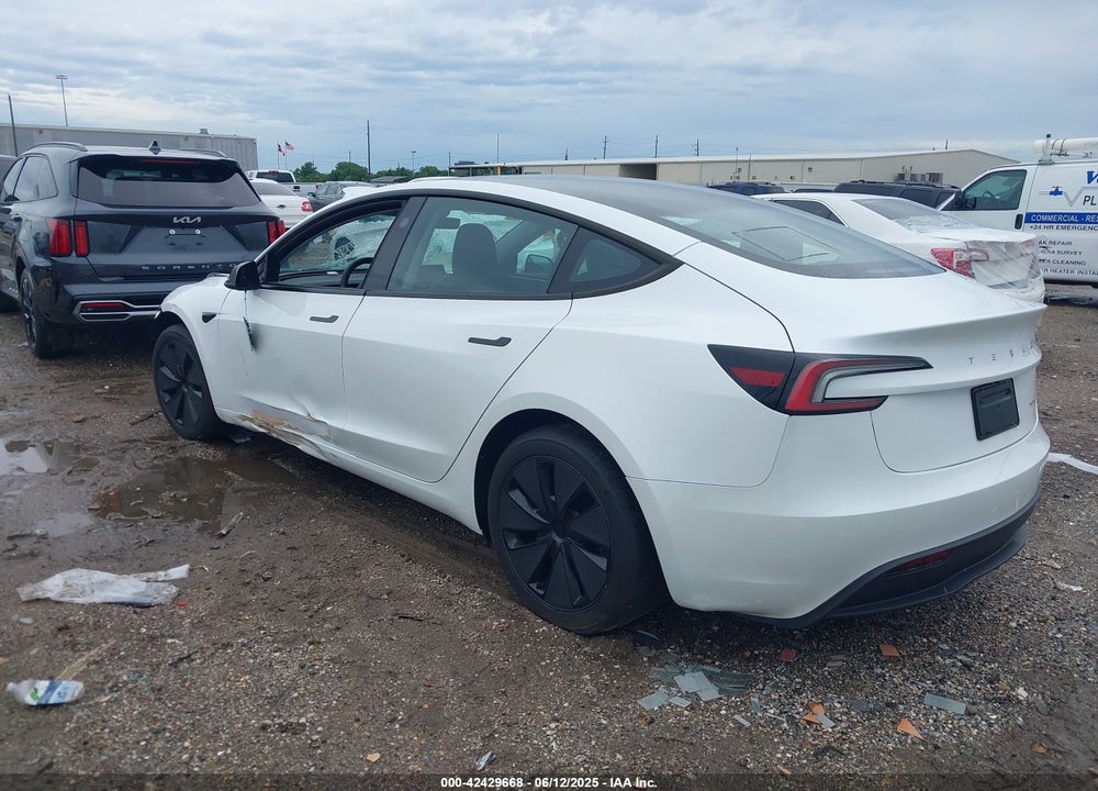2025 TESLA MODEL 3 VIN: 5YJ3E1EB1SF932212