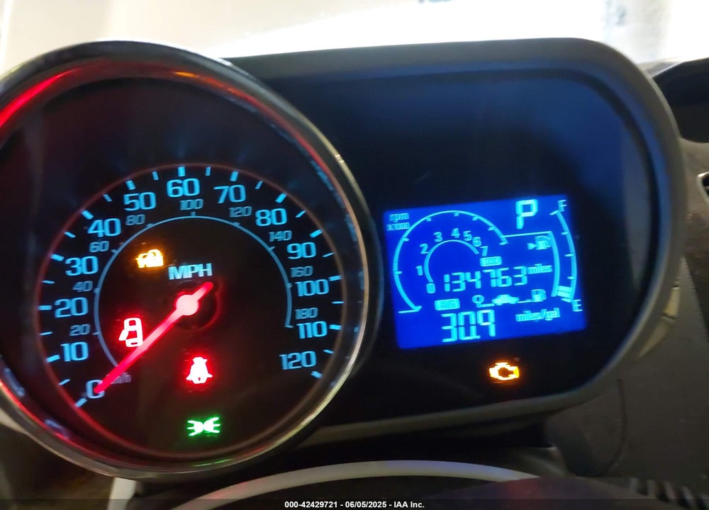 2014 CHEVROLET SPARK VIN: KL8CF6S91EC432914